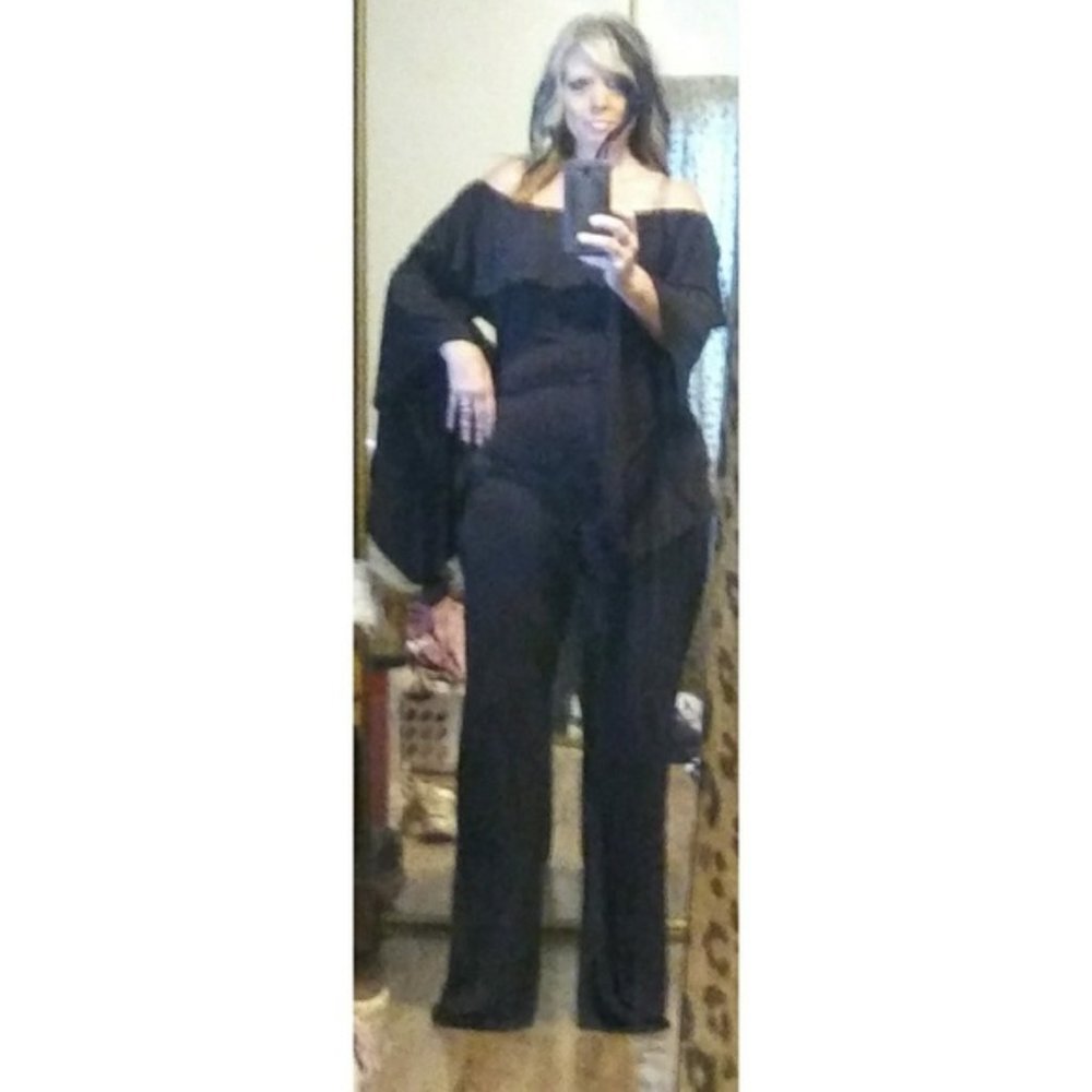 Sexy Diva Black Jumpsuit